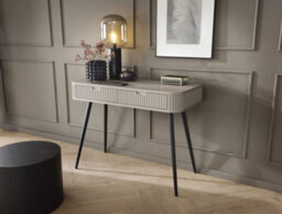 Arte Luxurious Zova Desk H800mm W1030mm D490mm In Cashmere - Opulent Work Sanctuary - thumbnail 4