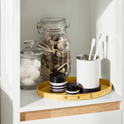 Sobuy Bzr80-W, Bathroom Tall Cabinet Cupboard Bathroom Storage Cabinet,white,w35Xd33Xh170 - thumbnail 7