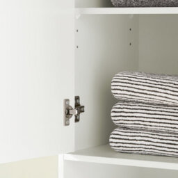 Sobuy Bzr80-W, Bathroom Tall Cabinet Cupboard Bathroom Storage Cabinet,white,w35Xd33Xh170 - thumbnail 4