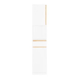 Sobuy Bzr80-W, Bathroom Tall Cabinet Cupboard Bathroom Storage Cabinet,white,w35Xd33Xh170