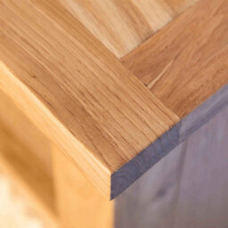 Surrey Oak 90Cm Corner Tv Unit - Fully Assembled By Roseland Furniture - thumbnail 8