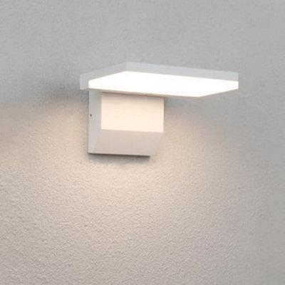 Amorly 180 Rotatable Exterior Wall Light,ip65 Waterproof Hardwired Led Porch Light,3000K Warm White Aluminum Wall Sconce For Front Door - image 1
