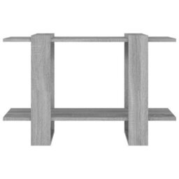 Berkfield Book Cabinet/room Divider Grey Sonoma 80X30X51 Cm - thumbnail 5