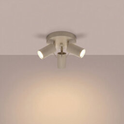 Sollux Lighting Ring Steel Taupe 3 Lights Modern Ceiling Lamps - thumbnail 3