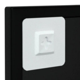 Berkfield Wall Mirror Black 100X40 Cm Metal - thumbnail 5