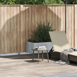 Walplus Garden Coffee Table Rectangular Grey 40X40X37 Cm Poly Rattan - thumbnail 2
