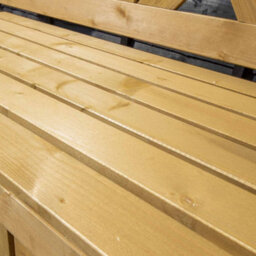 Darcy Wooden Garden Storage Bench Seat - thumbnail 9