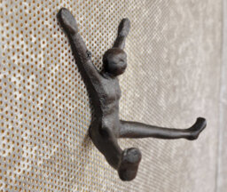 Annibells Metal Cast Iron Man Antique Bronze Effect (1926)