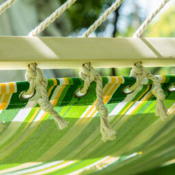 Outsunny Hammock Outdoor Garden Camping Hanging Swing Portable Travel Green - thumbnail 8