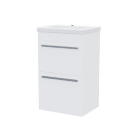 Nes Home 1000mm Basin 2 Drawer Vanity Cabinet And Wc Toilet Pan Combo Suite - thumbnail 6