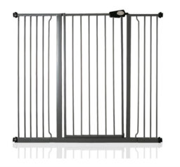 Bettacare Child And Pet Gate, 126.7Cm - 134.3Cm, Slate Grey, Extra Tall Gate 104Cm In Height, Pressure Fit Stair Gate - thumbnail 1