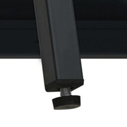 Walplus Sideboard Black 105X35X70 Cm Steel And Glass - thumbnail 9