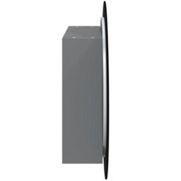 Vidaxl Bathroom Cabinet With Round Mirror&led Grey 54X54X17.5 Cm - thumbnail 7