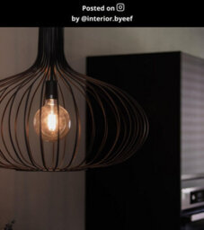 Lucide Manuela Vintage Pendant Light 50Cm - 1Xe27 - Black - thumbnail 8