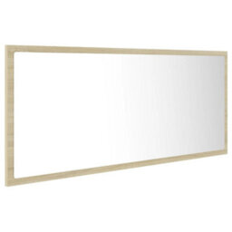Walplus Led Bathroom Mirror Sonoma Oak 100X8.5X37 Cm Acrylic - thumbnail 6