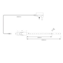 Calex Mains-Powered Led Warm White & Multicolour Strip Light Ip20 1400Lm (L)10M - thumbnail 7