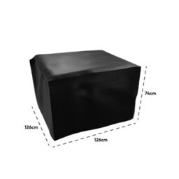 Kct Outdoor Garden Square Furniture Cover Weatherproof Medium With Drawstring - thumbnail 2