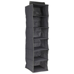 Urbn-Living Urbnliving 120Cm Height 6 Compartment Hanging Clothes Storage Organiser Shelves Collapsible Closet Rack, Set Of 2 - thumbnail 2