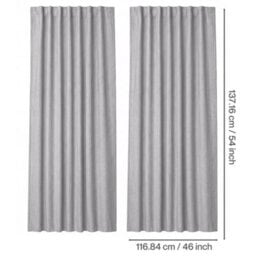 Marlow 100% Blackout Curtains For Bedroom Living Room Thermal Insulated - thumbnail 4