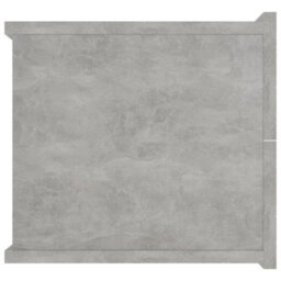 Vidaxl Bedside Cabinet Concrete Grey 40X30X30 Cm Engineered Wood - thumbnail 5
