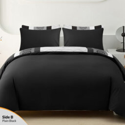 Lazzaro Super King Duvet Set Brushed Microfiber Superking Duvet Sets 3 Pcs Bedding Sets With Zipper Closure - thumbnail 3