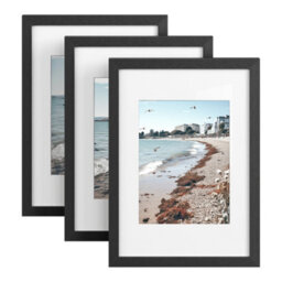 LEDREM Picture Frames, Photo Frames For 6X8 Photos, Wall Hanging Or Tabletop Display, Mdf Board, No-Trace Nails Included - thumbnail 2