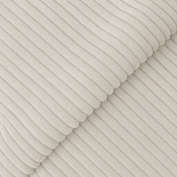 Furnishings For Less UK Luxor Jumbo Cord Cream Fabric 3 Seater Sofa - thumbnail 4