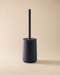 Cosmic Toilet Brush, Free-Standing,  Polyresin Soft Touch, Volcano, Saona Collection - thumbnail 1