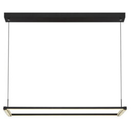 Luminosa Lighting Luminosa Mariella Pendant Ceiling Light Matt Black Led Dimmable 2700-6000K Remote Control - thumbnail 3