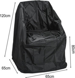 Garden Furniture Cover, Cover For Stackable Chairs, 65 120 80Cm - thumbnail 3