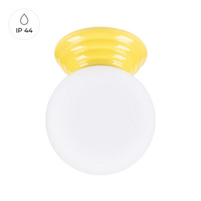 Luminosa Lighting Luminosa Zori Bathroom Ceiling Light Yellow 1X G9Ip44 - image 1