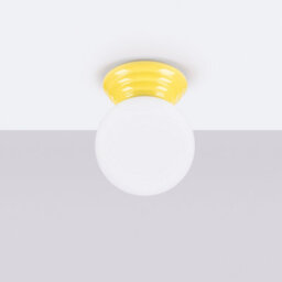 Luminosa Lighting Luminosa Zori Bathroom Ceiling Light Yellow 1X G9Ip44 - thumbnail 3