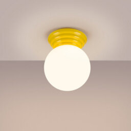 Luminosa Lighting Luminosa Zori Bathroom Ceiling Light Yellow 1X G9Ip44 - thumbnail 4