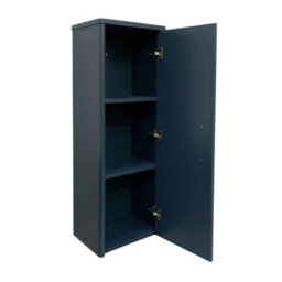Plum&clay Canaria Blue Wall Hung Bathroom Tall Storage Cabinet (H)1500mm (W)430mm - thumbnail 2