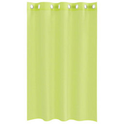 Berkfield Voile Curtains With Grommets 2 Pcs Apple Green 140X175 Cm - thumbnail 4