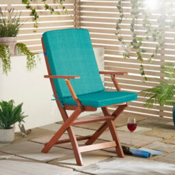 Luxury Living Water-Repellent Chair Pad Fade-Resistant 95Cmx42Cmx4Cm Green - thumbnail 2