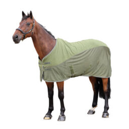 Tempest Original Mesh Horse Cooler Rug Khaki Green (60In) - thumbnail 1