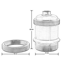 2Pcs E27 Brass Lamp Holder Batten Lampholder  E27 Bulb Socket White Metal Screw Base Socket Lamp Holder Pendant Holder Fitting - thumbnail 2