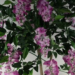 Leaf Artificial 150Cm Light Pink Wisteria Tree - thumbnail 2