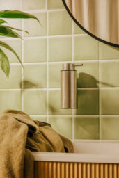 Cosmic Soap Dispenser, 200Ml, Matt Stainless Steel, Logic Collection - thumbnail 3