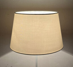 K Living Cream Tapered Drum Shade For Ceiling And Table Lamp 10 Inch Shade - thumbnail 6