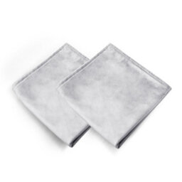 Deconovo Set Of 2 Cushion Covers 55Cm X 55Cm 22X22 Inches Flanges Pillowcases For Living Room With Invisible Zipper Baby Grey - thumbnail 3