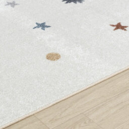 Livabliss Lillian-Kids Beige Orange Green Grey Washable Rug For Children's Rooms 80 X 150 Cm Easy Care, Non Shedding - thumbnail 3