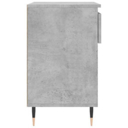 Vidaxl Shoe Cabinet Concrete Grey 70X36X60 Cm Engineered Wood - thumbnail 7