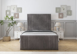 Comfort Beds The Foxy Slate Naples Bed Frame - thumbnail 2