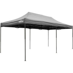 Loops Heavy Duty 3X6M Pop-Up Gazebo - Grey Waterproof Outdoor Canopy For Events - thumbnail 1