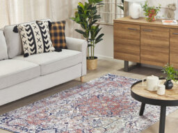 Beliani Rug Korgan Multicolour 140 X 200 Cm - thumbnail 2