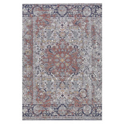 Beliani Rug Korgan Multicolour 140 X 200 Cm - thumbnail 4