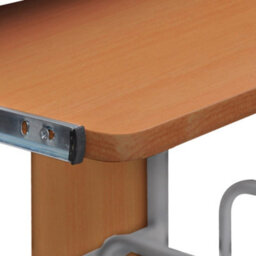 Berkfield Computer Desk Brown 110X52X88.5 Cm Engineered Wood - thumbnail 4