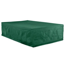 Cozy Bay Medium All In One Sofa Dining Cover For Lounge Or Corner In Green - thumbnail 1